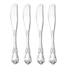 Oneida Vanessa Set of 4 Butter Spreaders 18/8 Stainless 6"